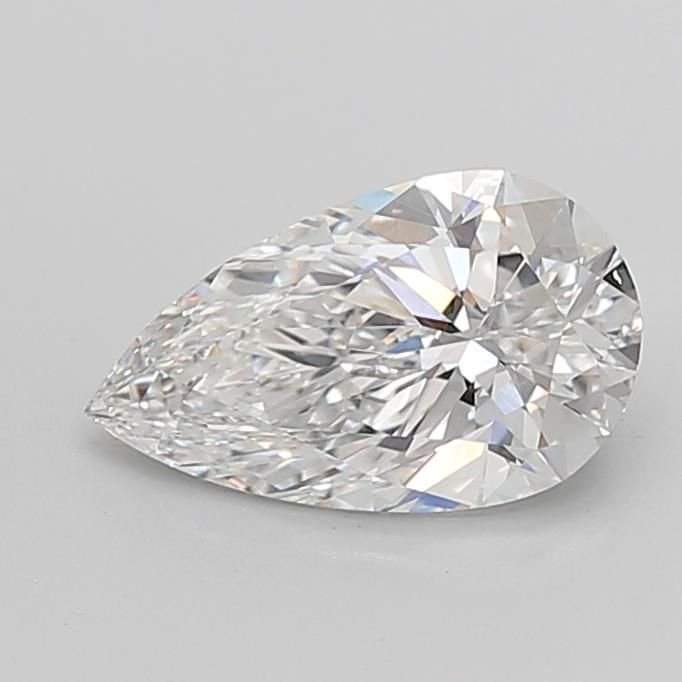 2.54ct E VVS2 Rare Carat Ideal Cut Pear Lab Grown Diamond
