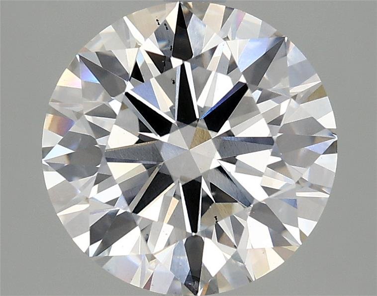 3.46ct H VS2 Rare Carat Ideal Cut Round Lab Grown Diamond