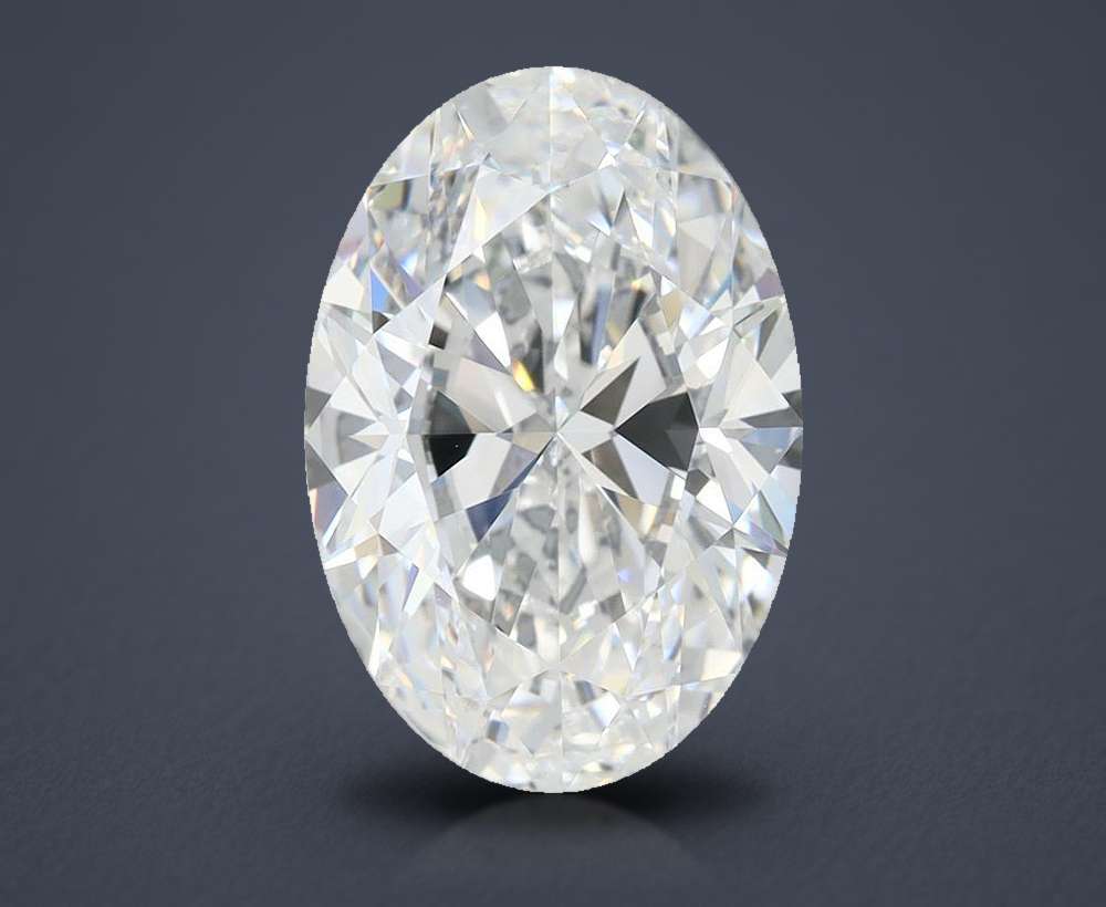 3.52 Carat Oval Lab Diamond