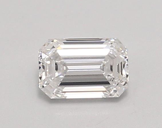 0.64ct D VVS2 Rare Carat Ideal Cut Emerald Lab Grown Diamond
