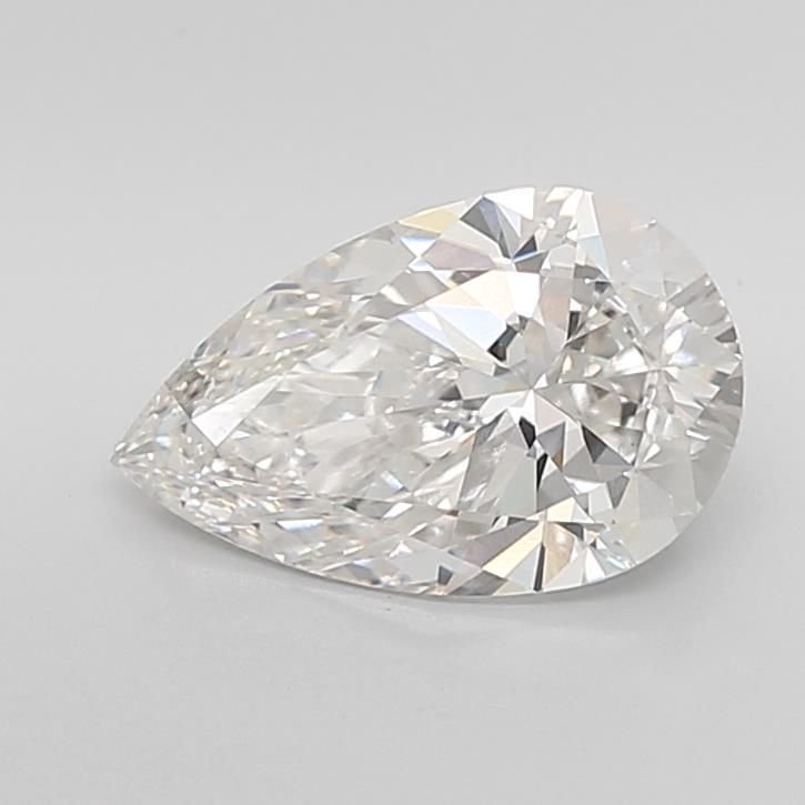 3.06ct G VVS2 Rare Carat Ideal Cut Pear Lab Grown Diamond