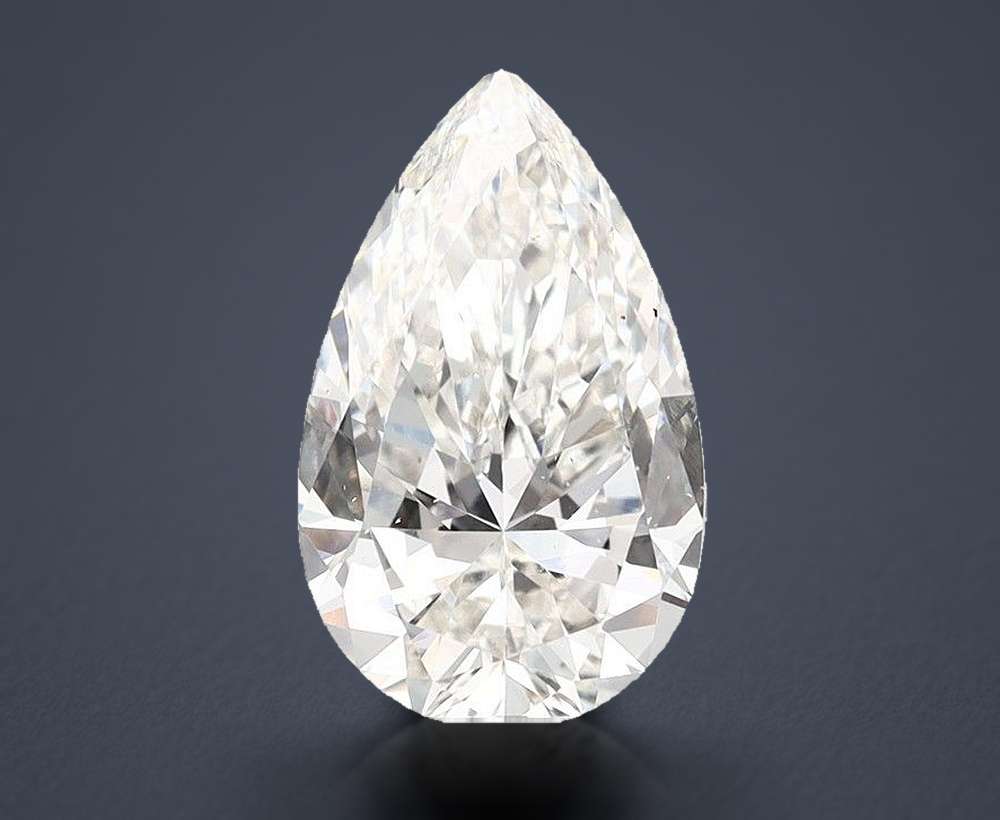 3.51 Carat Pear Lab Diamond