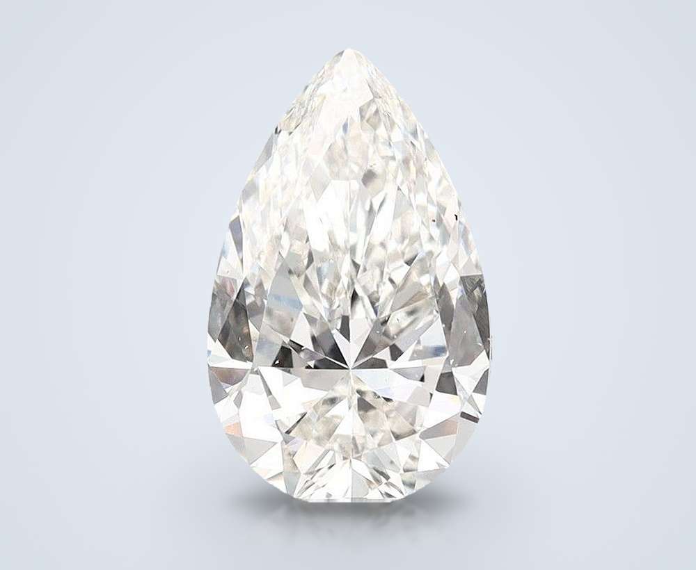3.51 Carat Pear Lab Diamond