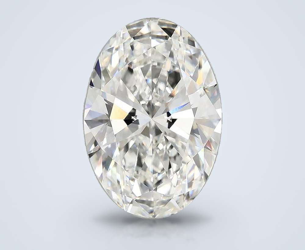 5.25 Carat Oval Lab Diamond
