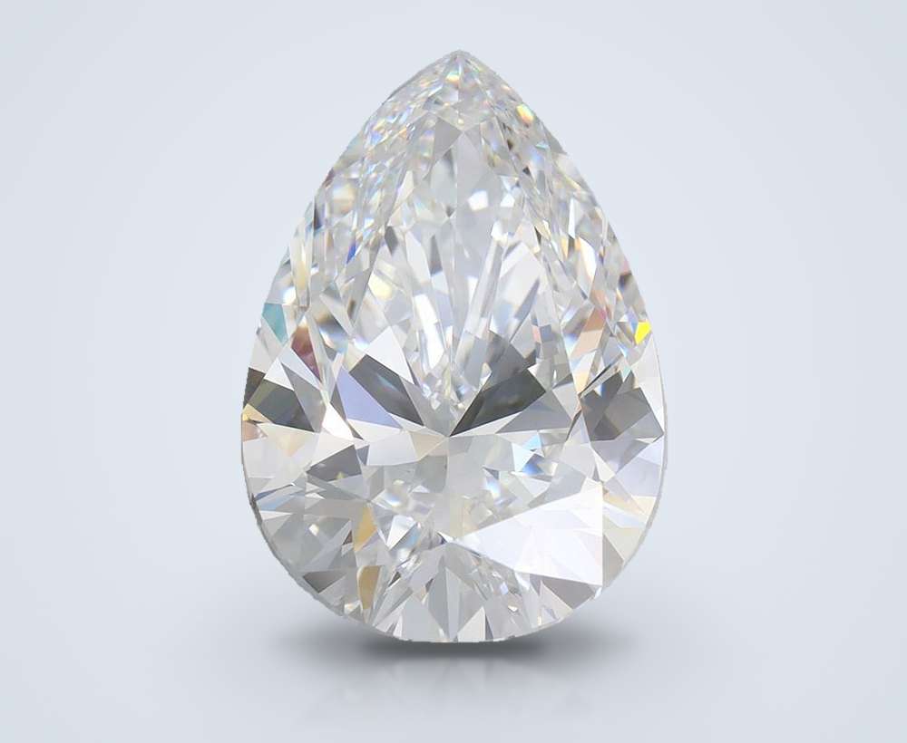 7.20 Carat Pear Lab Diamond