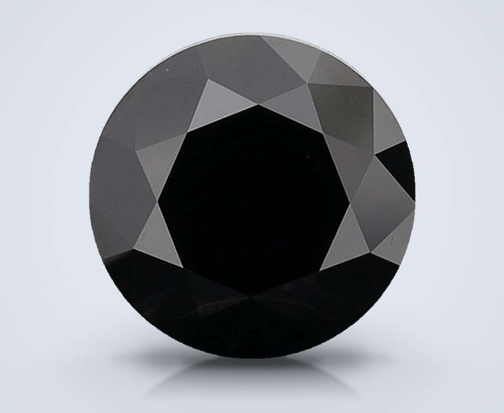 1.58 Ct. Fancy Black Round Lab Diamond