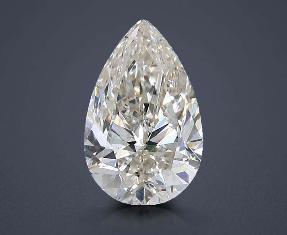 2.01 Carat Pear Natural Diamond