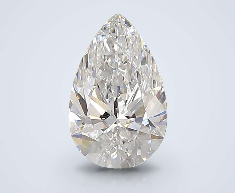 1.39 Carat Pear Lab Diamond