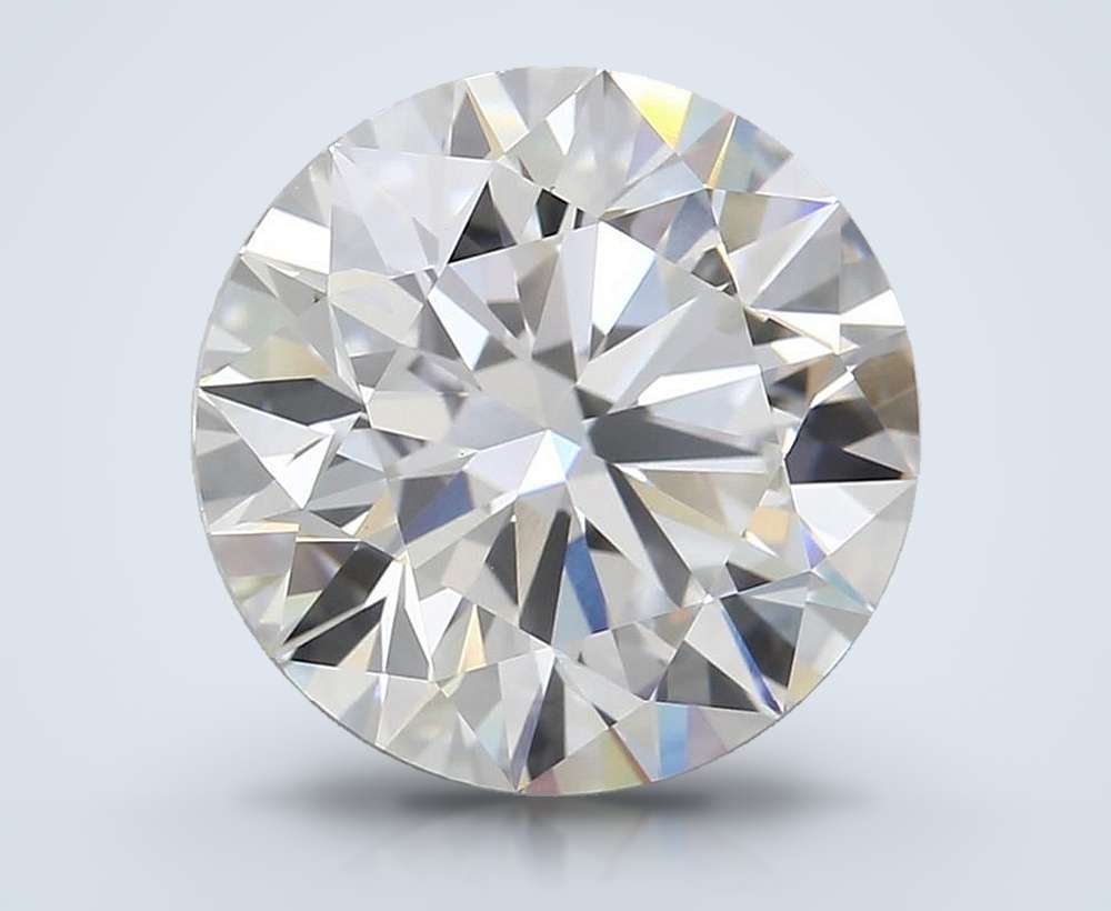 4.31 Carat Round Lab Diamond