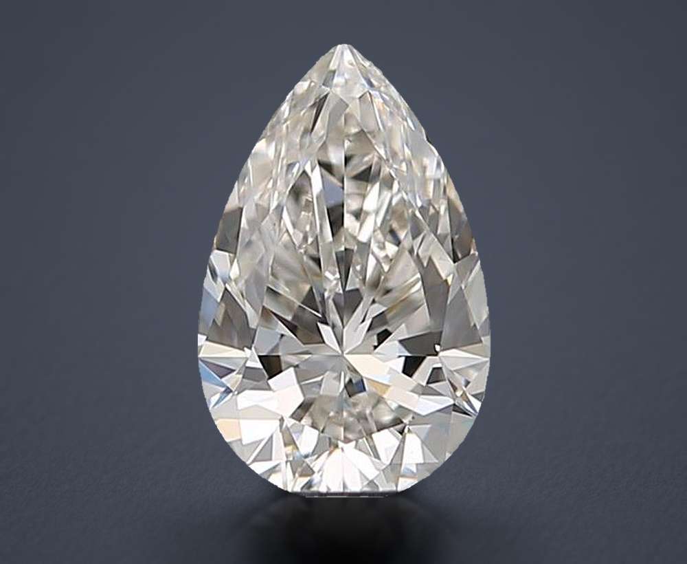 0.70 Carat Pear Natural Diamond