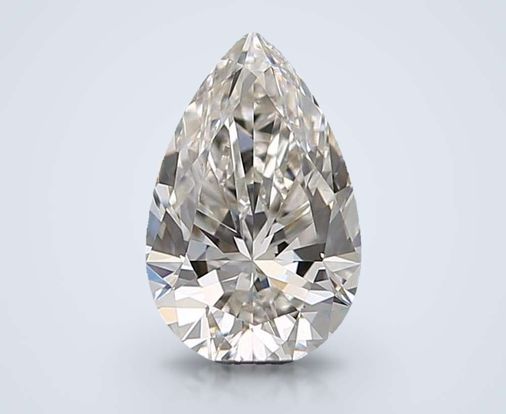 0.70 Carat Pear Natural Diamond