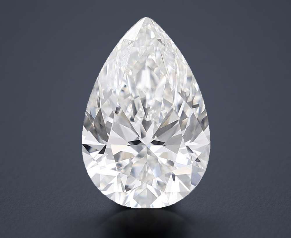 5.04 Carat Pear Lab Diamond