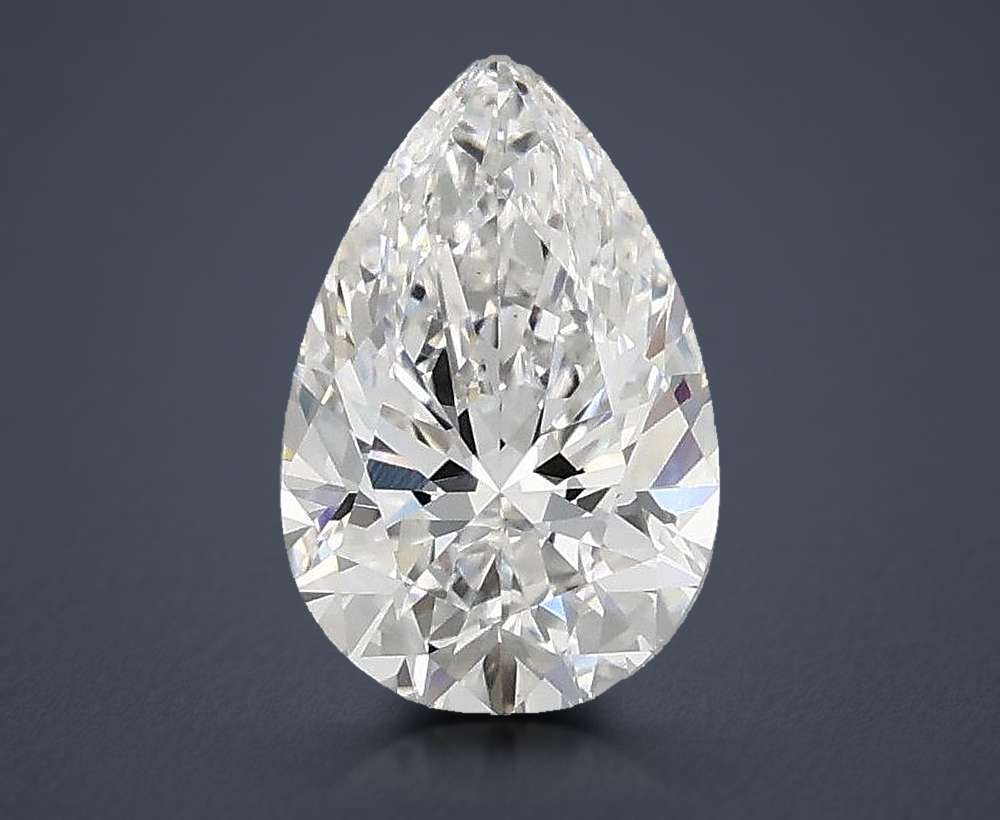 1.00 Carat Pear Lab Diamond
