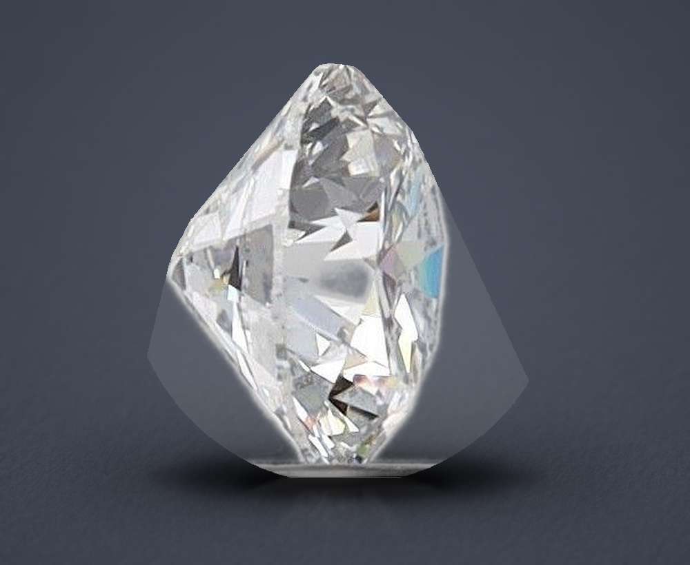 0.63 Carat Round Lab Diamond