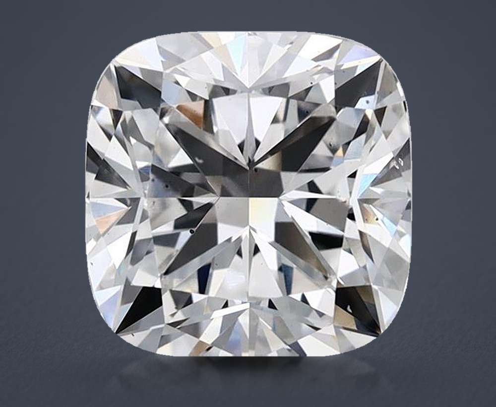 3.21 Carat Cushion Lab Diamond