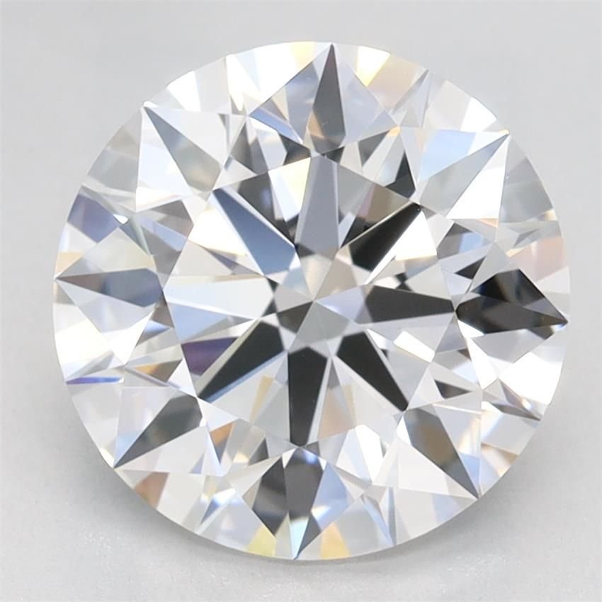 2.62ct D VVS1 Rare Carat Ideal Cut Round Lab Grown Diamond