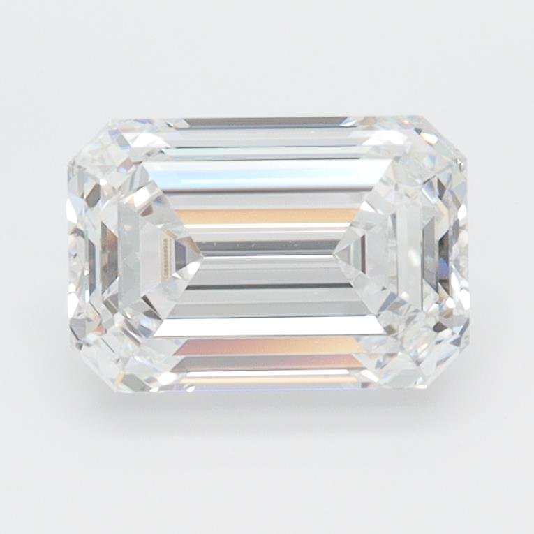 1.54ct D VVS1 Rare Carat Ideal Cut Emerald Lab Grown Diamond