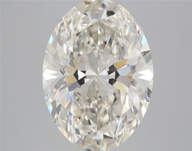 3.81ct I VS1 Rare Carat Ideal Cut Oval Lab Grown Diamond