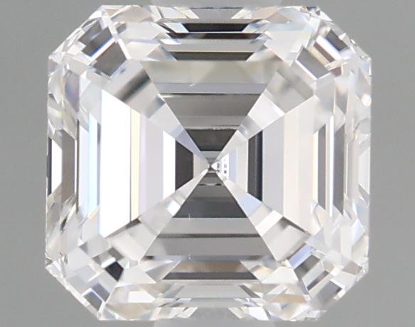 0.83ct D VS1 Rare Carat Ideal Cut Asscher Lab Grown Diamond