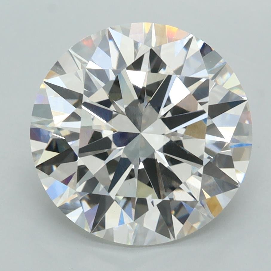 4.01ct G VVS2 Excellent Cut Round Lab Grown Diamond