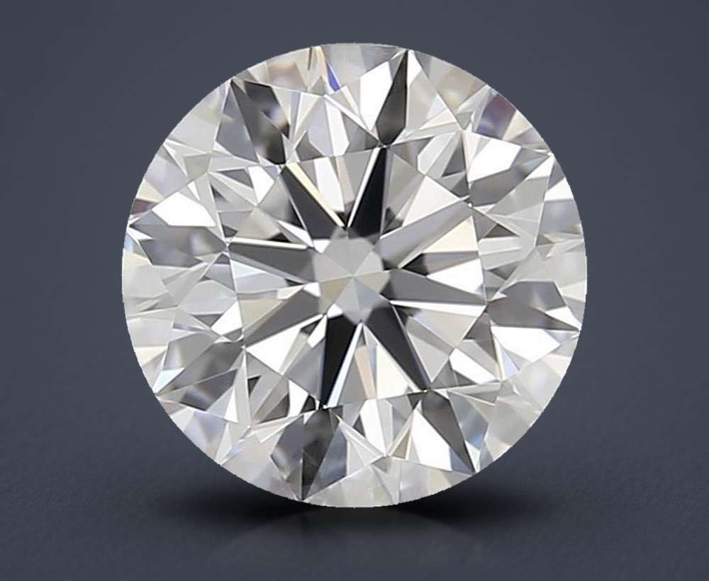 0.74 Carat Round Natural Diamond