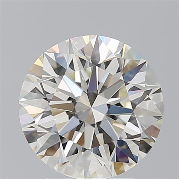 3.28ct K VVS1 Rare Carat Ideal Cut Round Diamond