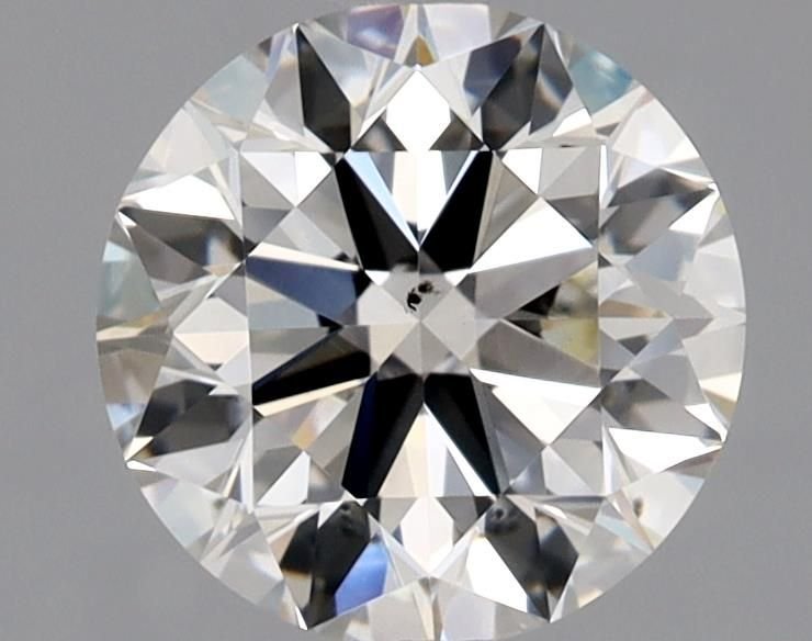 1.38ct J SI1 Rare Carat Ideal Cut Round Diamond