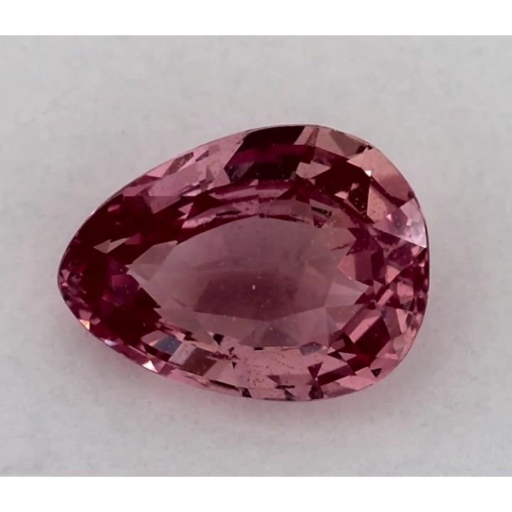 1.57 Carat Pink Pear Sapphire