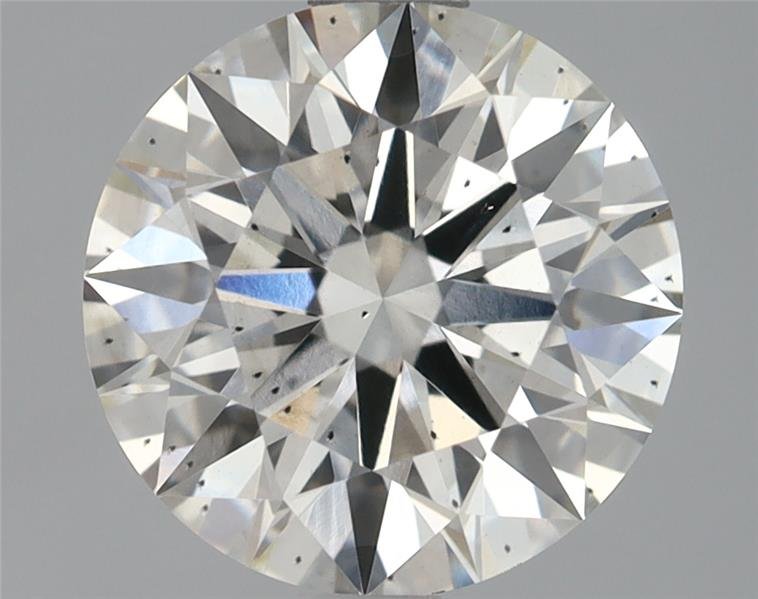 1.73ct I SI1 Rare Carat Ideal Cut Round Lab Grown Diamond