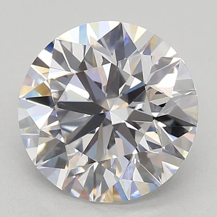 2.54ct F VS1 Rare Carat Ideal Cut Round Lab Grown Diamond