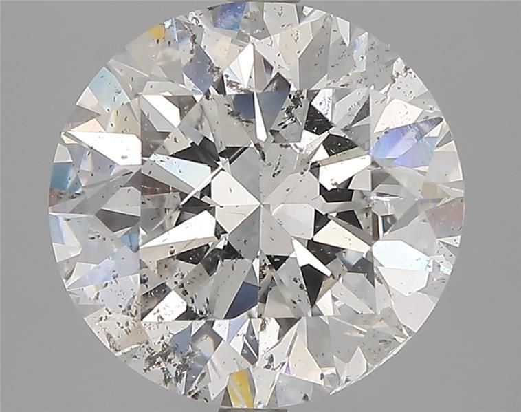 5.05ct E SI2 Very Good Cut Round Diamond