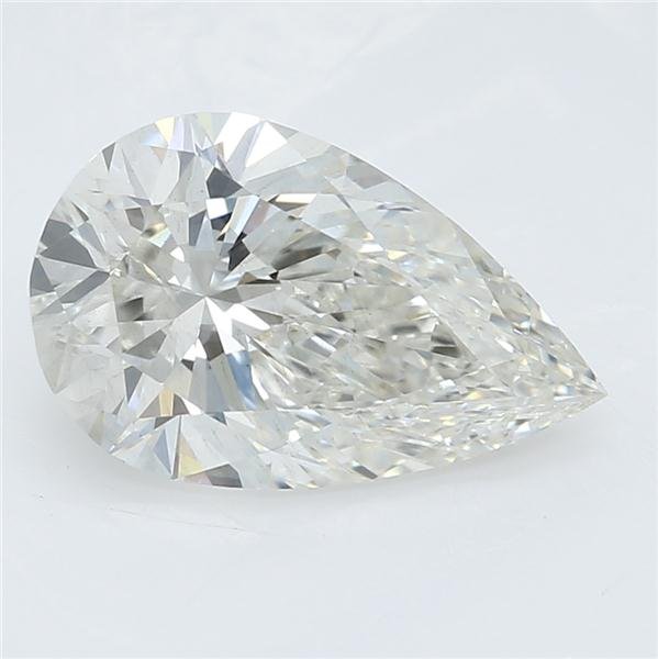 1.39ct H VS2 Rare Carat Ideal Cut Pear Lab Grown Diamond