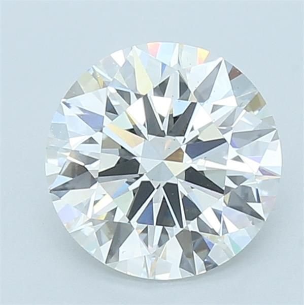 2.59ct E VS2 Rare Carat Ideal Cut Round Lab Grown Diamond