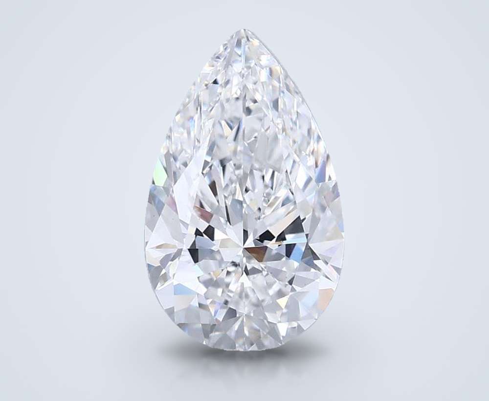 2.00 Carat Pear Lab Diamond