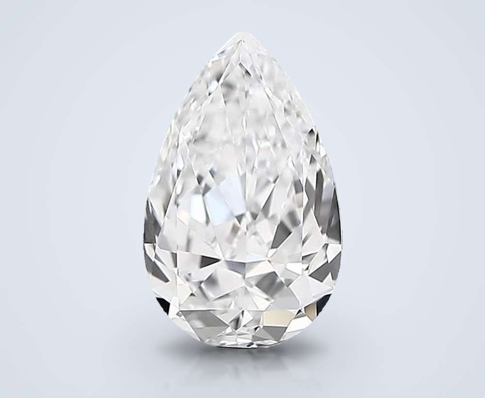 2.00 Carat Pear Natural Diamond