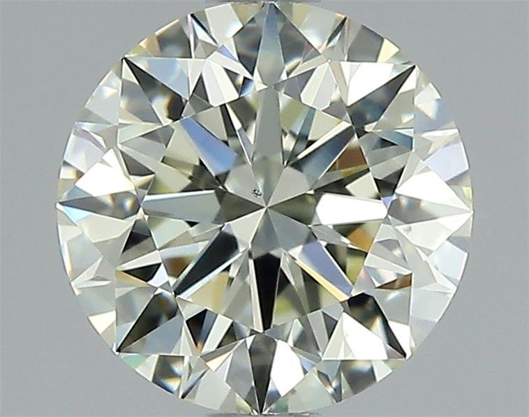 1.54ct K VS2 Rare Carat Ideal Cut Round Diamond