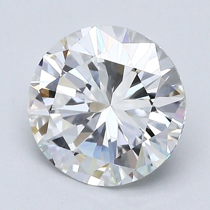 2.01ct F VVS2 Good Cut Round Diamond