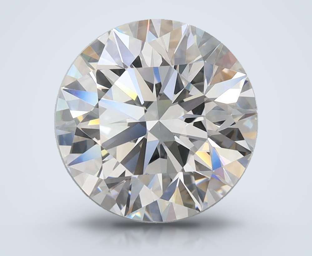 3.44 Carat Round Lab Diamond