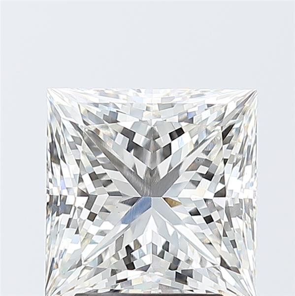 3.37ct H VS1 Rare Carat Ideal Cut Princess Lab Grown Diamond