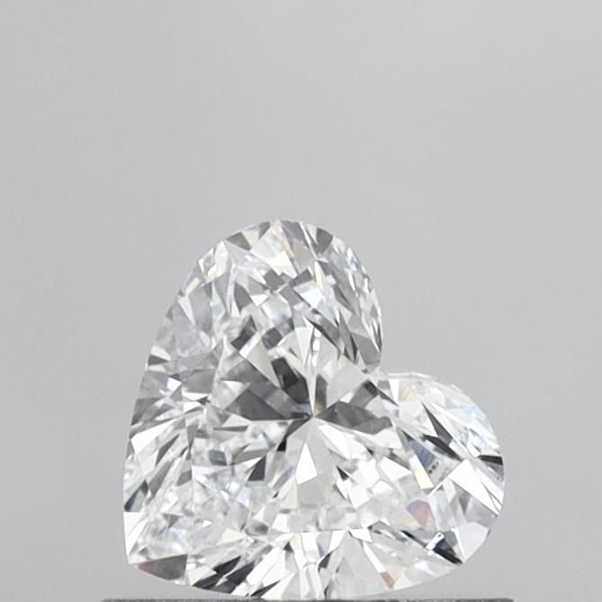 0.58ct D VVS2 Excellent Cut Heart Lab Grown Diamond