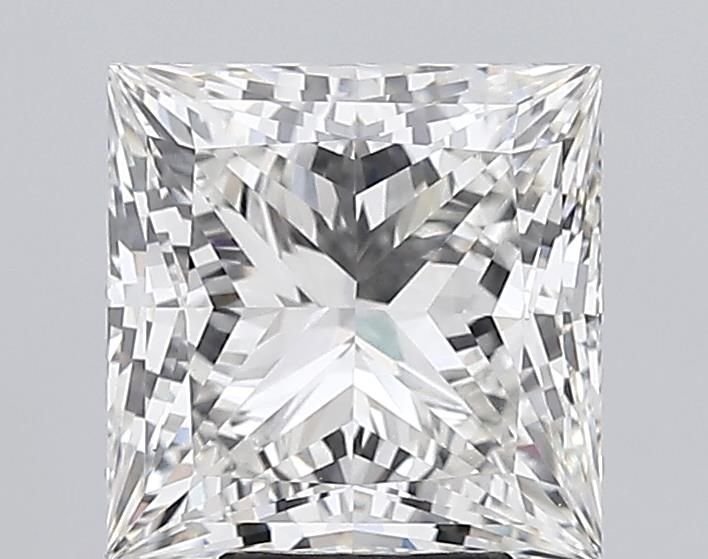 6.00ct G VS1 Rare Carat Ideal Cut Princess Lab Grown Diamond