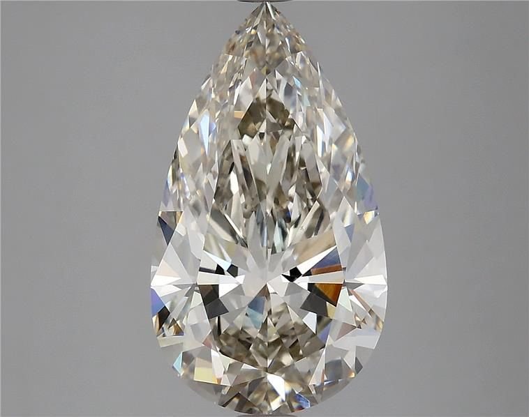 5.08ct I VS1 Rare Carat Ideal Cut Pear Lab Grown Diamond