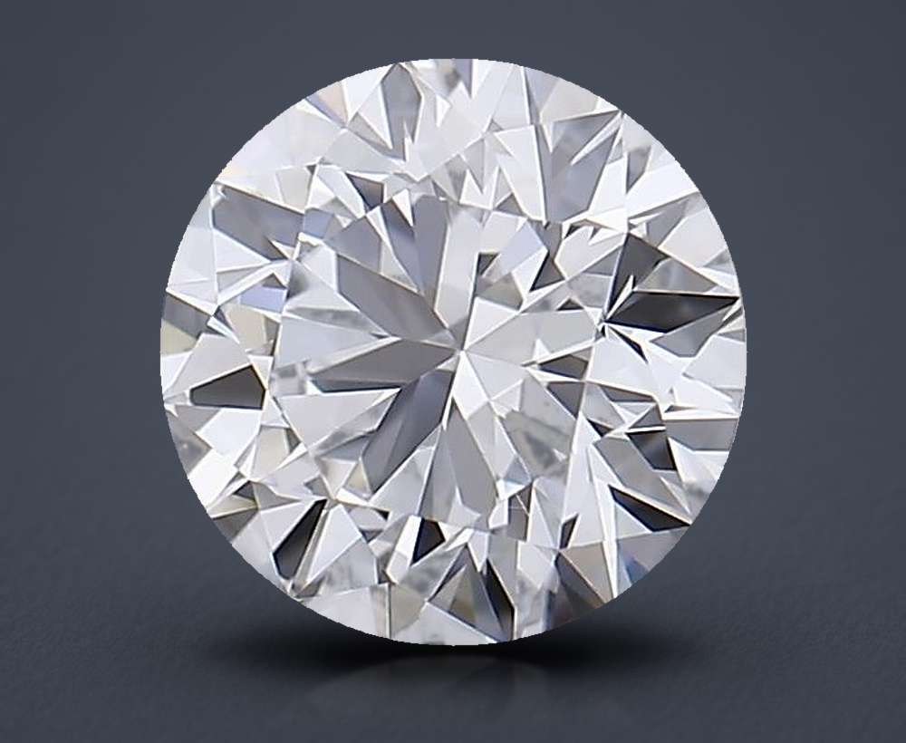 0.72 Carat Round Lab Diamond