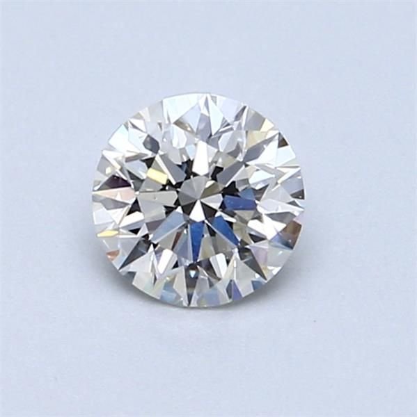 0.61ct I SI1 Rare Carat Ideal Cut Round Diamond