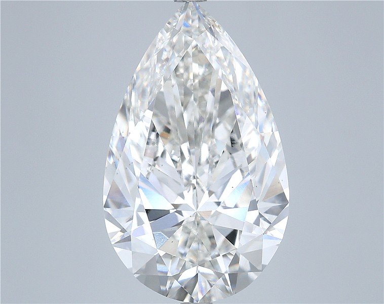 8.04 Carat Pear Lab Diamond
