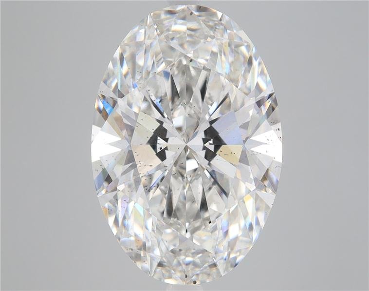 7.11ct G SI1 Rare Carat Ideal Cut Oval Lab Grown Diamond