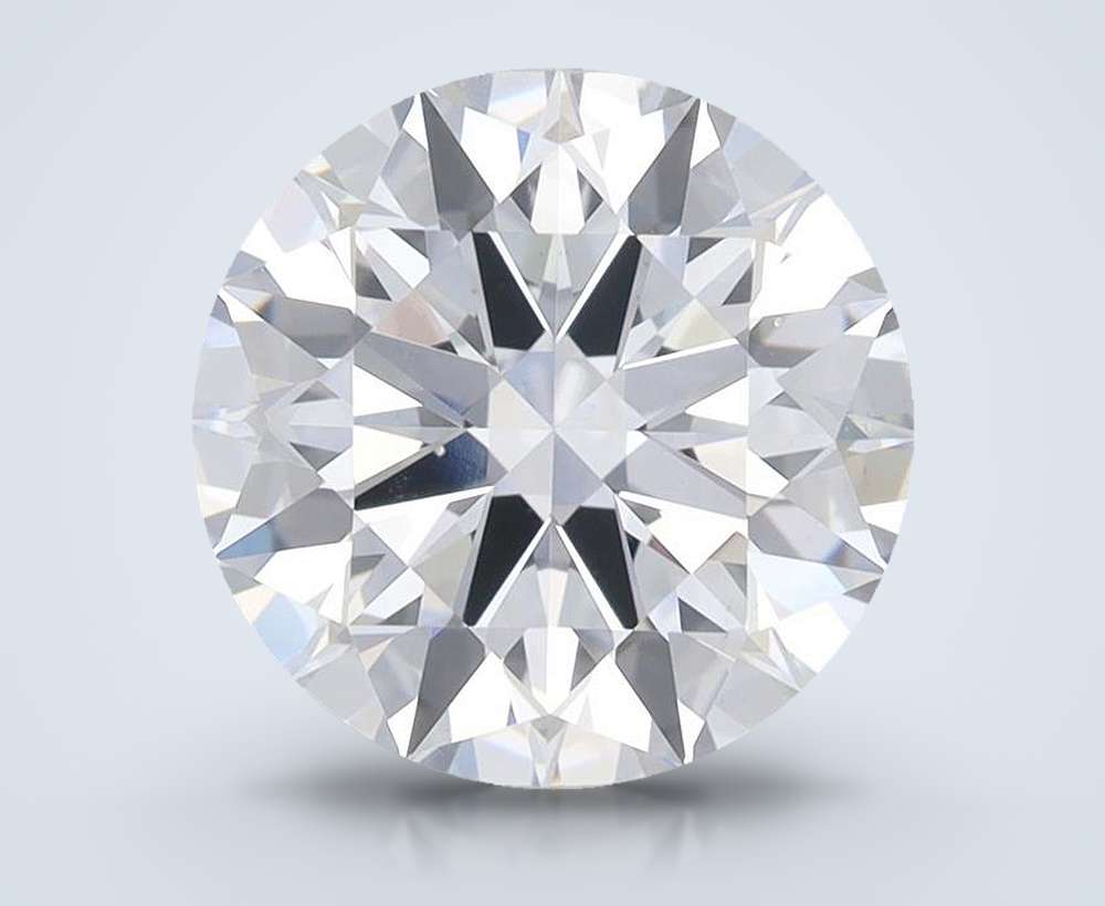 3.25 Carat Round Lab Diamond