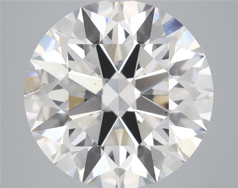 6.61ct G VS2 Rare Carat Ideal Cut Round Lab Grown Diamond