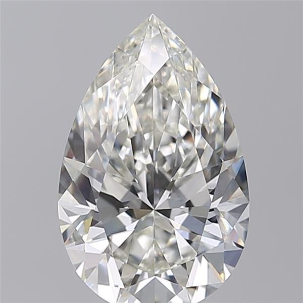 2.09ct H VS1 Rare Carat Ideal Cut Pear Lab Grown Diamond