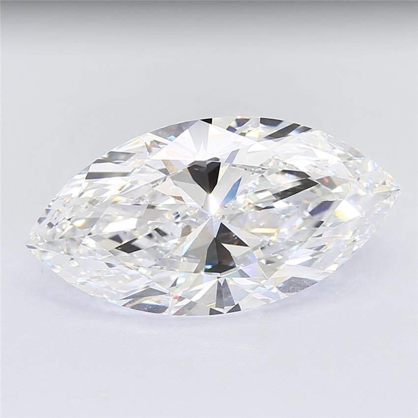 12.90ct E VVS2 Rare Carat Ideal Cut Marquise Lab Grown Diamond